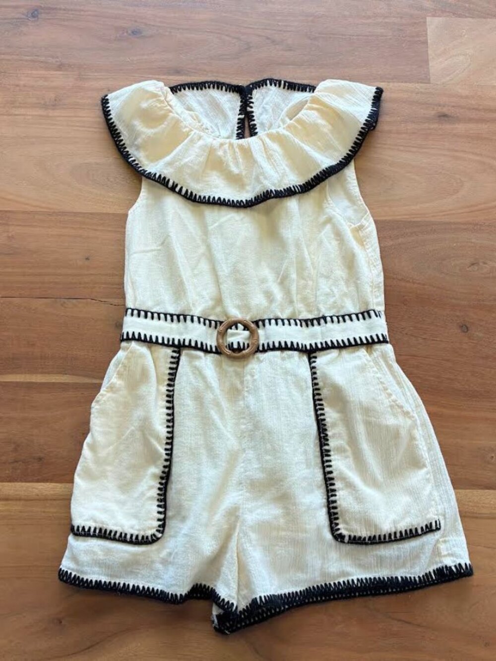 Janie and Jack- The Ruffle Explorer Romper